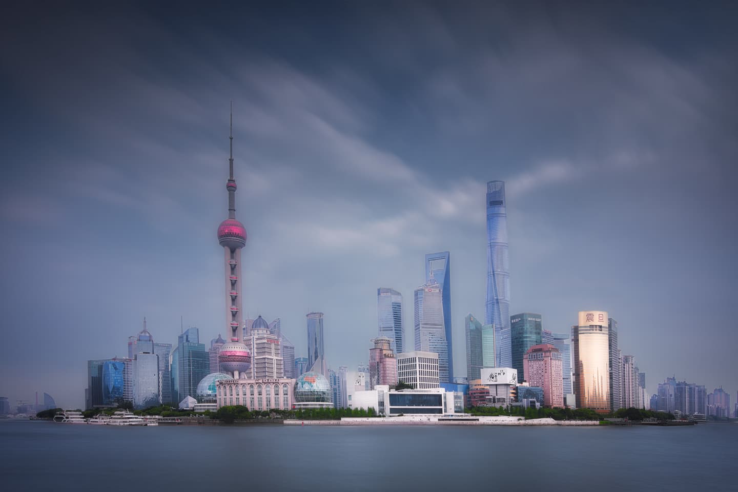Shanghai during Day - urban - Limited Edition Fine Art Print
