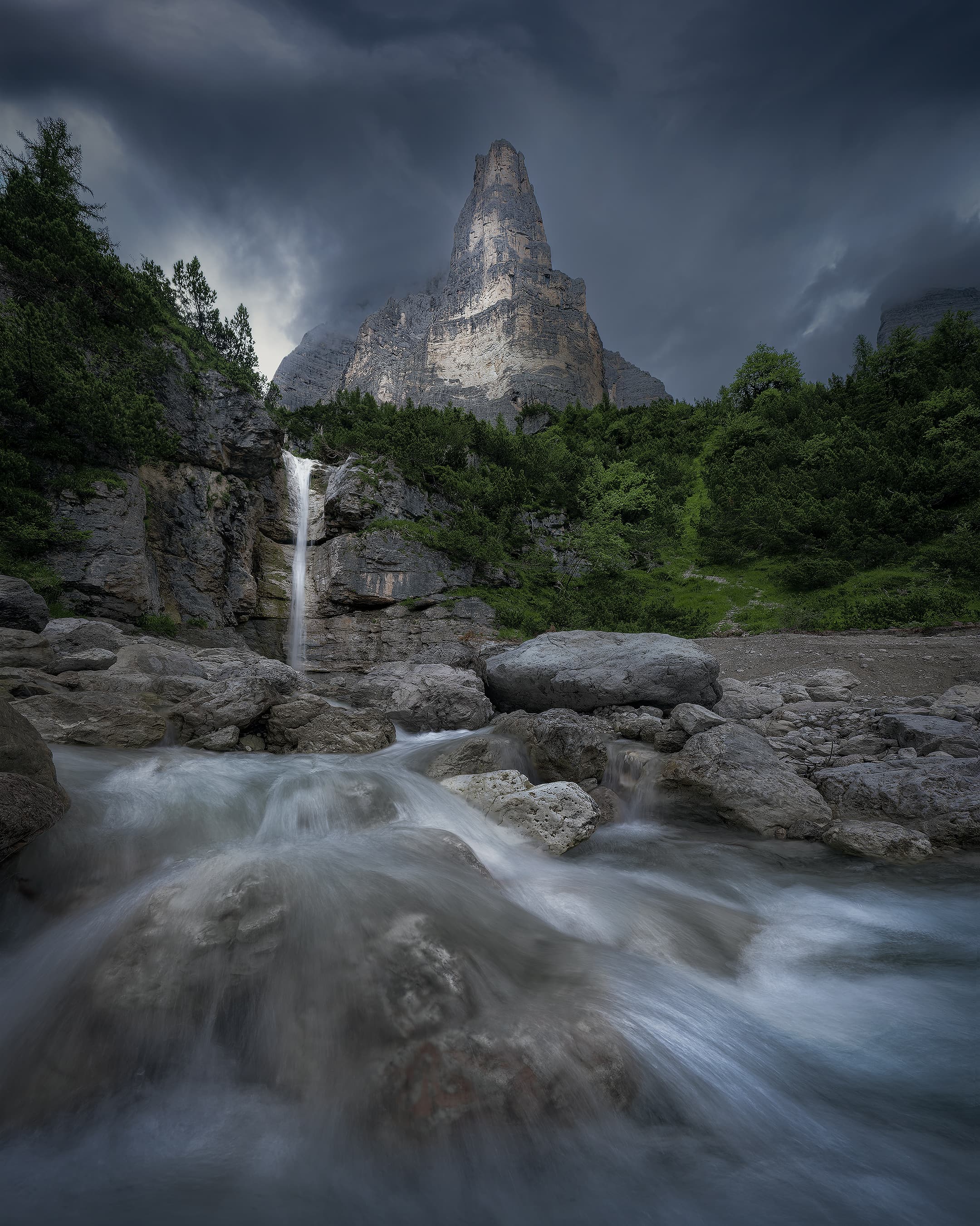 Tower - Italy - mountains - Limited Edition Fine Art Print